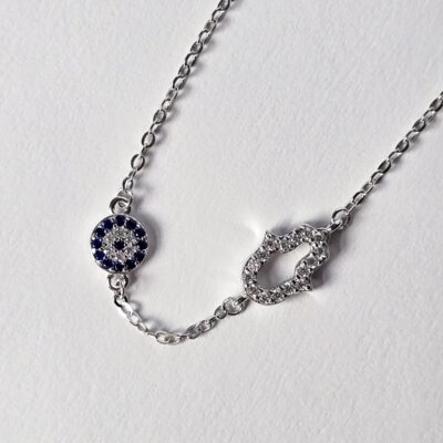 EVIL EYE/HAMSA BRACELET