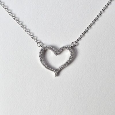 HEART CZ NECKLACE